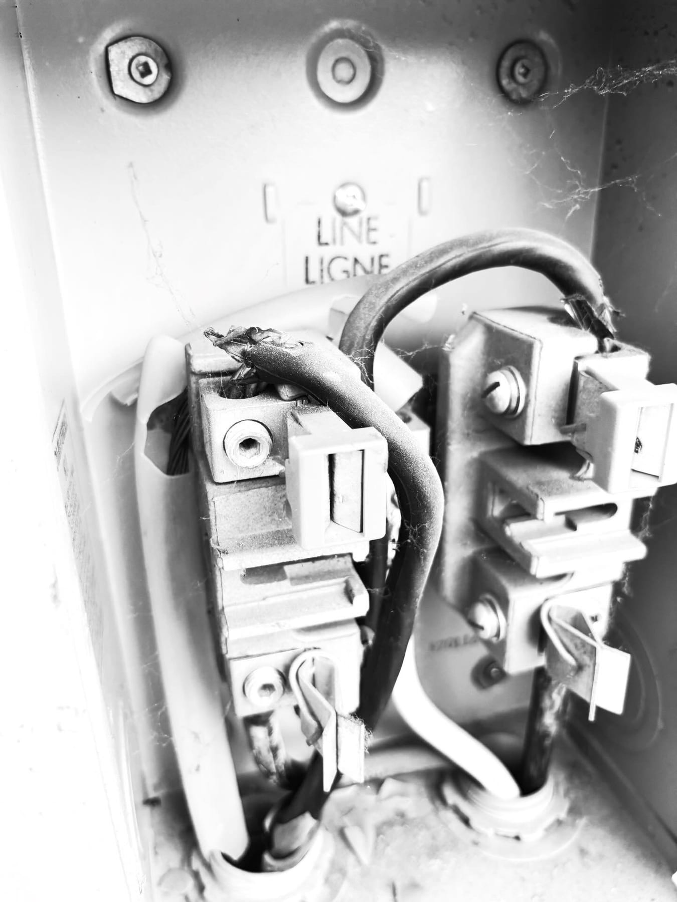 Electrical service disconnect and safety inspection by Call Paul Contracting in Edmonton